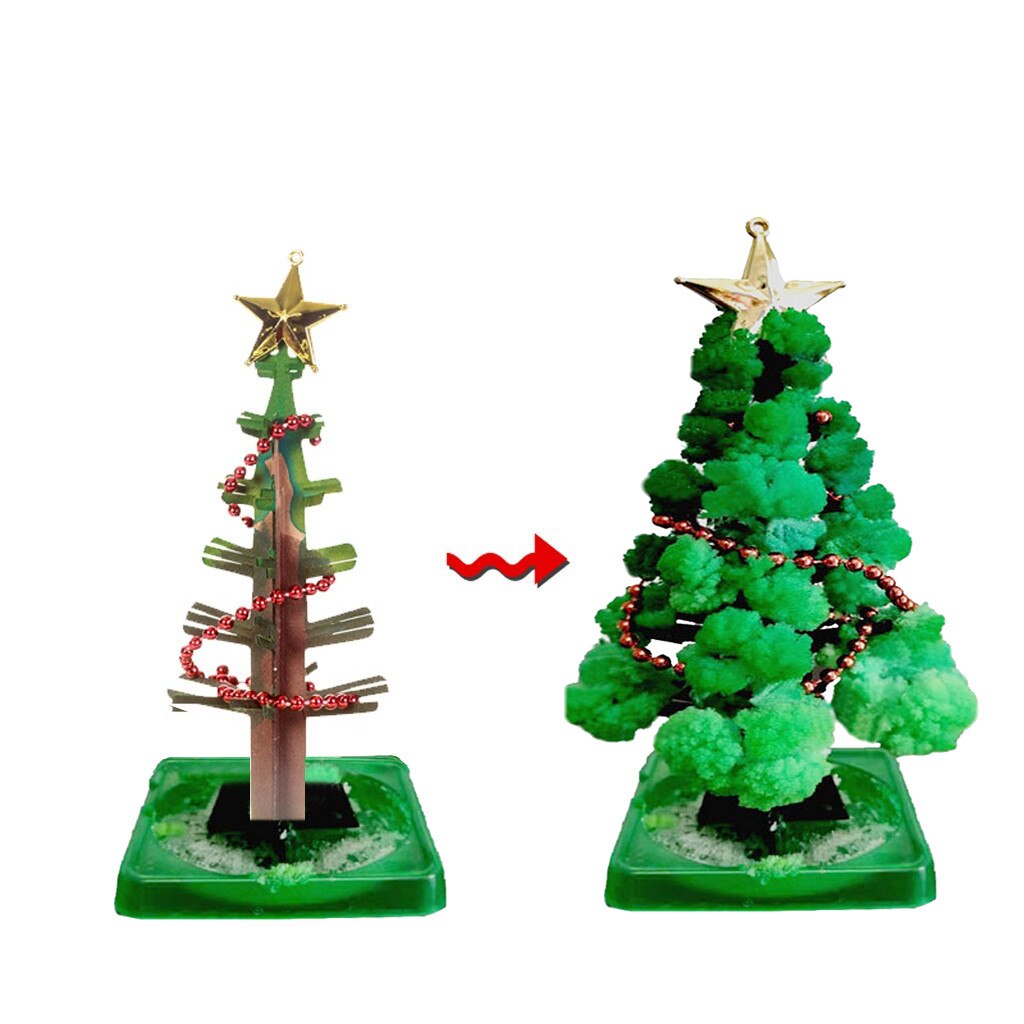 Árbol mágico funcional para niños y niñas, juguete de cristal divertido, de Navidad, relleno de medias de Navidad, 15ml, ,
