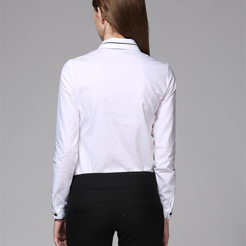 body femme Manches longues rayé Body femmes bureau dame travail blanc Blouse formelle Body chemise printemps combinaison automne ensemble barboteuses