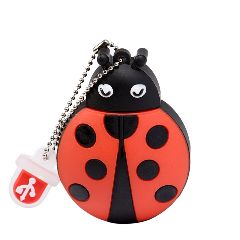 JASTER cute cartoonAnimal ladybugs usb 4GB 8GB 16GB 32GB 64GB pendrive USB Flash Drive gifty Stick Pendrive: 64GB / B