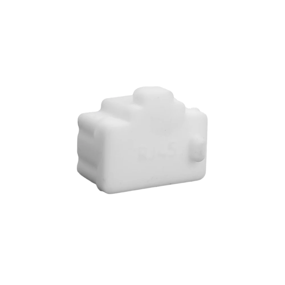 RJ45 Dustplugs Ethernet Hub Port RJ45 Anti Dust Cover Cap Protector Plug Silicone Stopper for Computer Router Switch Female Port: BROWN