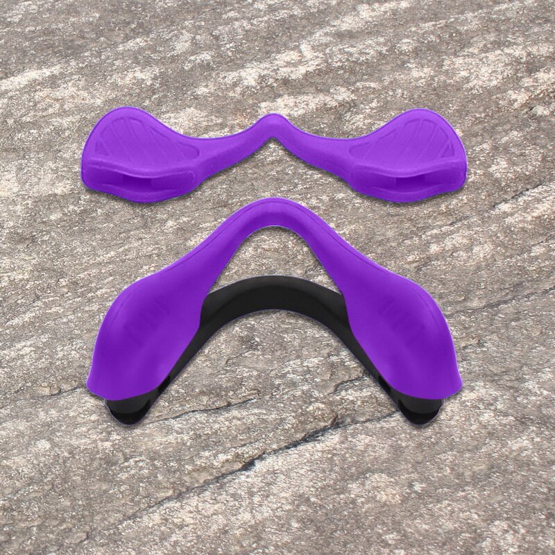 E.O.S Silicon Rubber Nose Pads for OAKLEY SI M Frame 2.0/SI Ballistic M Frame 2.0/Industrial M Frame 2.0 Sunglass Multi-Options: Purple