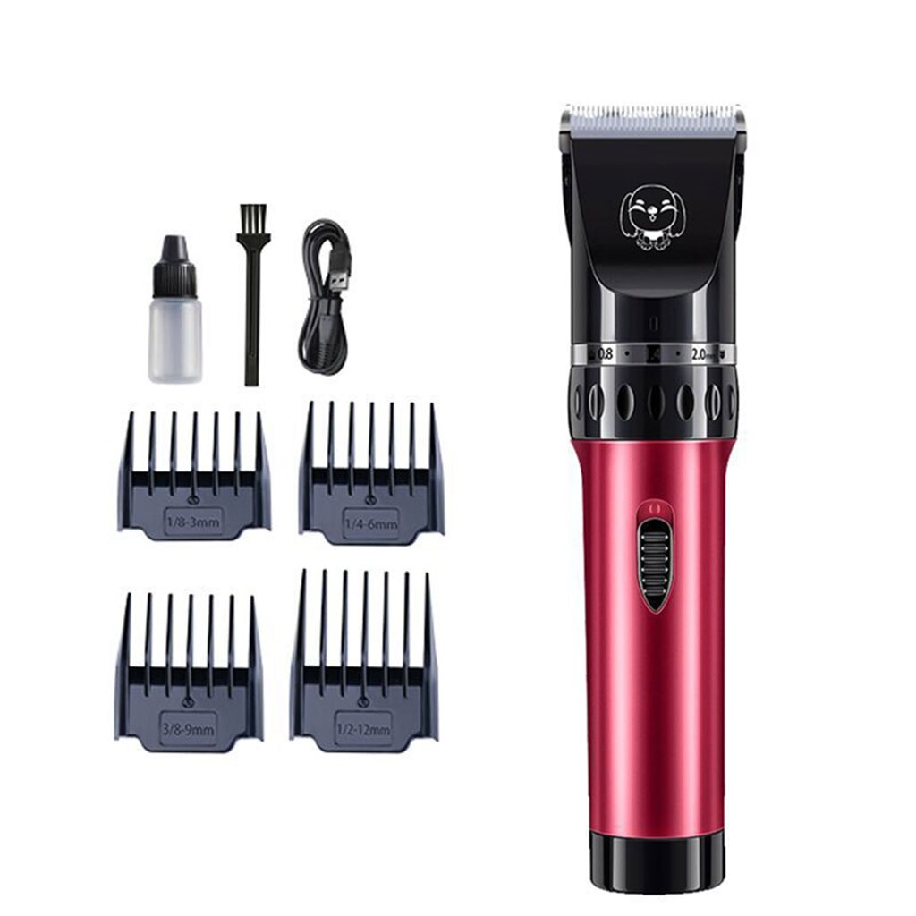 Heavy-Duty Electric Dog Clippers Grooming Rechargeable Pet Cat Dog Hair Trimmer Electrical Clipper Shaver Haircut