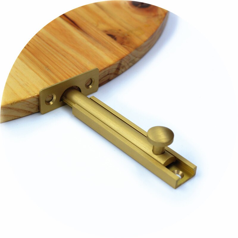 Professionelle Durcheinander Türen Rutsche verriegeln sperren Fenster Bronze- Riegel Möbel Verdeckte Schlösser Schlecht Bolzen Staub Beweis Rohr