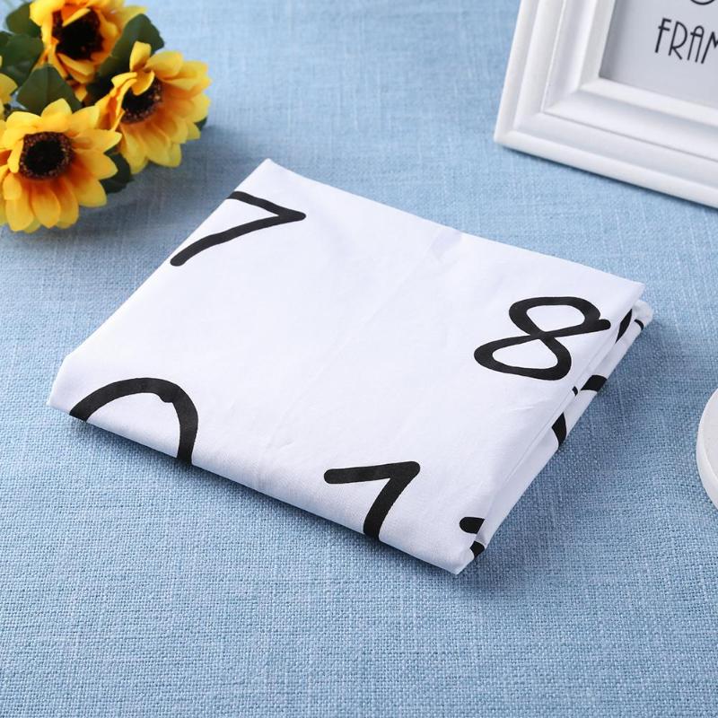 Karikatur aufbringen Kleinkind Baby Meilenstein PhotoProps Hintergrund Decken Spielen matt Hintergrund Tuch Kalender Foto Zubehör