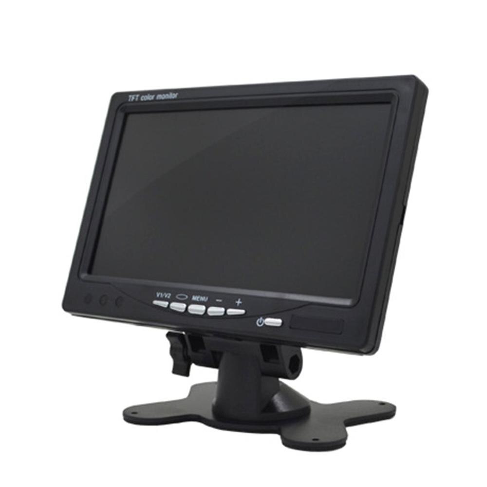 tenere sotto controllo da poggiatesta per auto da 7 pollici con Schermo per visione posteriore e telecamera di retromarcia con wi-fi per la retromarcia e la tv per auto