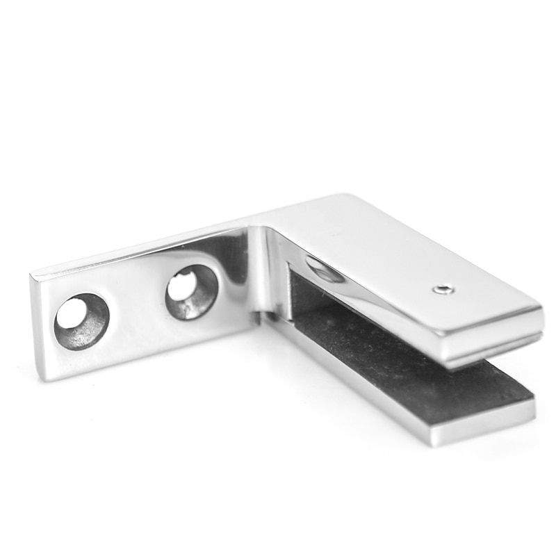 90 Degree Glass To Wall Bracket Frameless Pool Fencing Handrail Balustrade To Wall Clamp