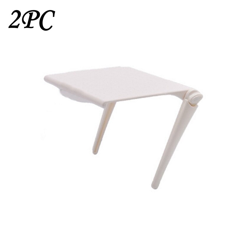 1/2PCS Adjustable TV Screen Top Storage Shelf Rack Holder Computer Monitor Desktop Stand TV Rack Display Shelf Storage Rack: 2pcs white