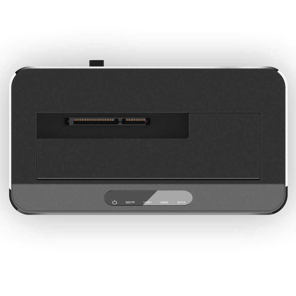 Tool Gratis Usb 3.0 Naar Sata Externe Harde Schijf Docking Station Met 2-Port Hub En Kaartlezer Voor 2.5/3.5 Inch Hdd Ssd Sata Iii