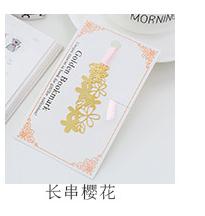 cute kawaii metal gold bookmarks vintage bookmarks hollow flower triangle round shape school office supplies stationery: 8