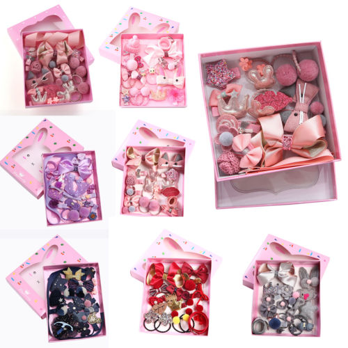 18 stks Kids Peuter Haarspeld Baby Meisjes Leuke Dier Prinses Haar Clip Set Haar Pin Schattige Baby Meisje Accessoires