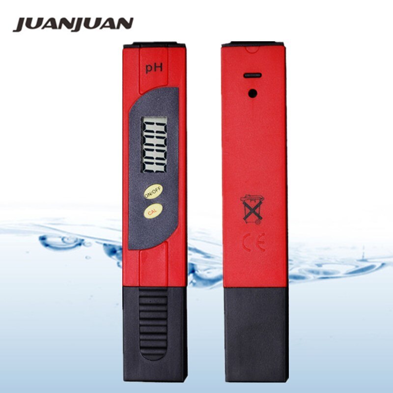 Digital PH Meter Water Tester Acidity Acid Testing Pen Usage for Aquarium Pool Laboratory LCD display 0.01 20%off