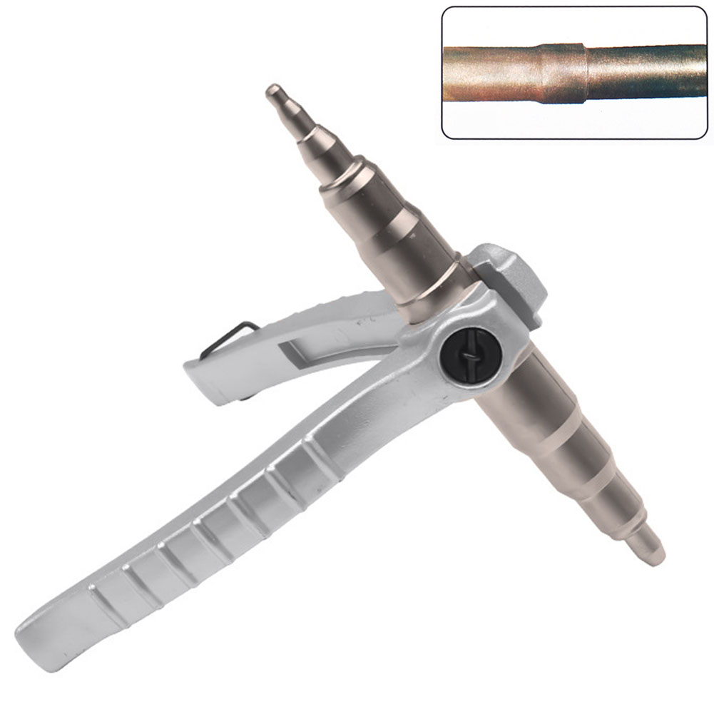 Easy Operate Copper Pipe Manual Tube Expander Power Tool Refrigeration Double End Ergonomic Alloy Practical
