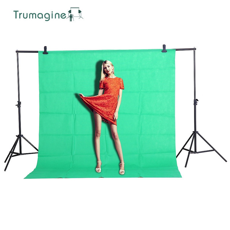 1.6X2M/5.2X6.5ft Shooting Green Screen Photo Background Backdrops Non woven Fabric Photography Studio Chromakey Fotografia Cloth