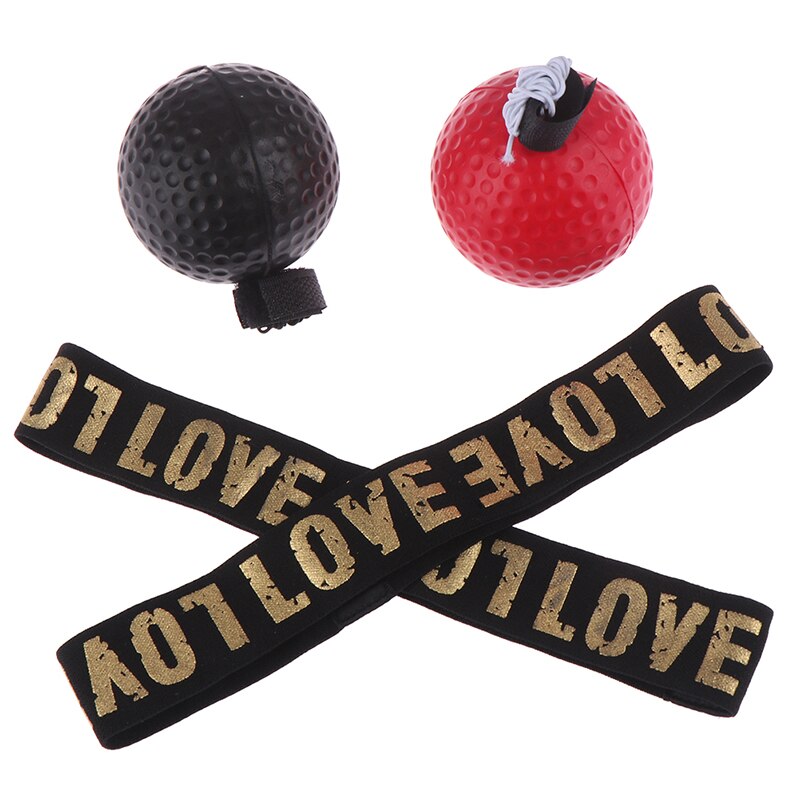 Boxing Training Equipment Head-mounted Response Training Speed Ball Decompression Boxing Ball Fitness Accessories