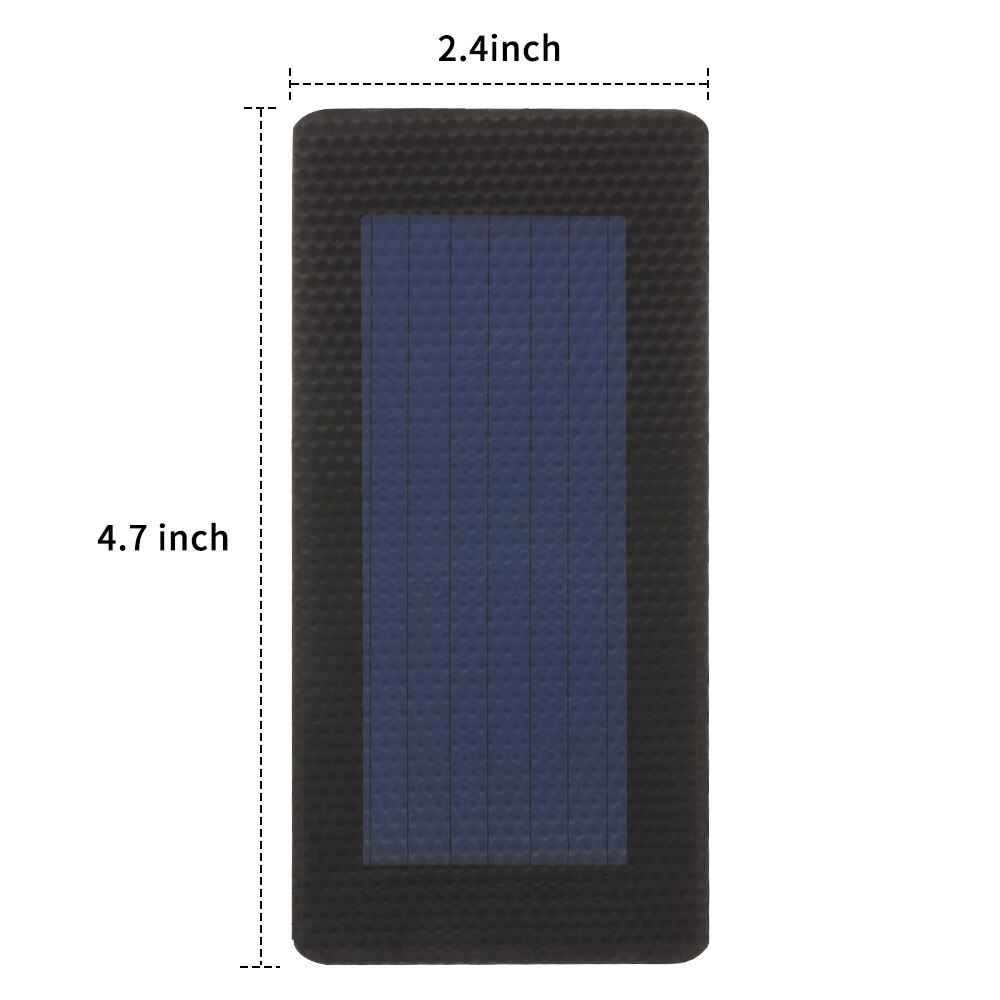 0,3 W/2V DIY Módulo de Panel Solar blando cargador de batería Flexible plegable 120*60MM para luces solares muestra Juguetes