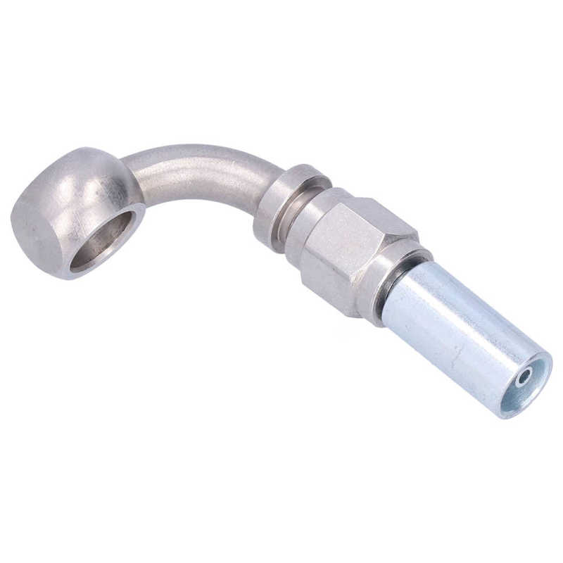 4pcs 75° Motorcycle Brake Oil Hose Line Banjo Fitting Stainless Steel M10 Replacement for Ducati Brake Hose Banjo Fitting