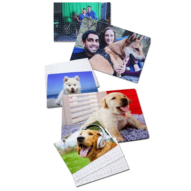 10 Packs Jigsaw Puzzles A4 A5 Sublimation Blanks Puzzles DIY Heat Transfer Craft