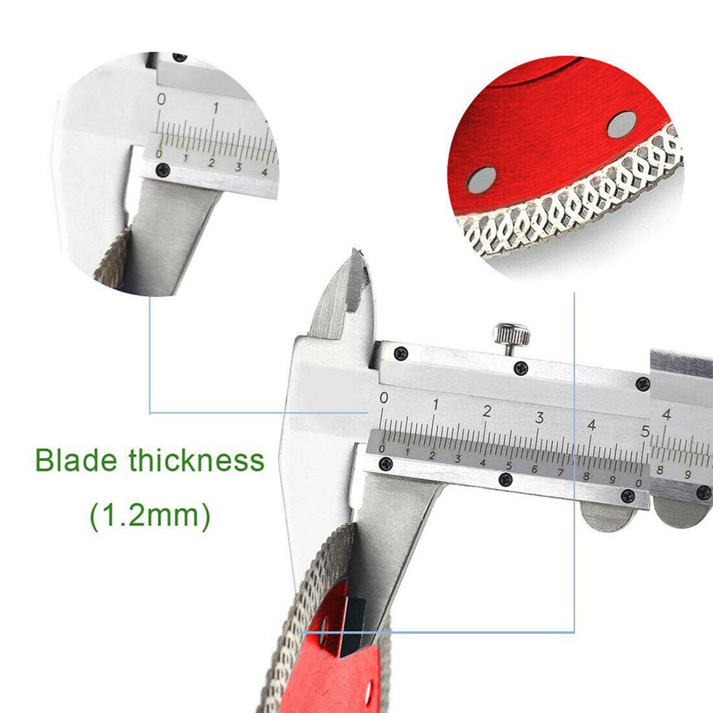 105mm Diamond Saw Blades Diamond Cutting Disc -pressed blade Porcelain Tile Turbo Ultra-Thin Household Tool Parts