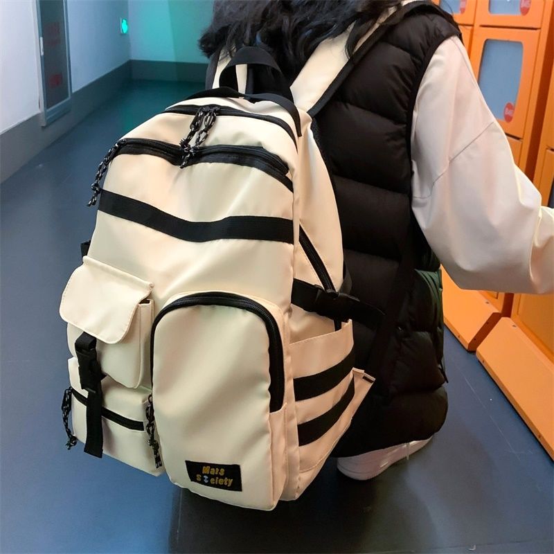 College High School Bags for Boys Girls Teenage Student Men Backpack School Women Campus Teen Bookbags Large Capacity