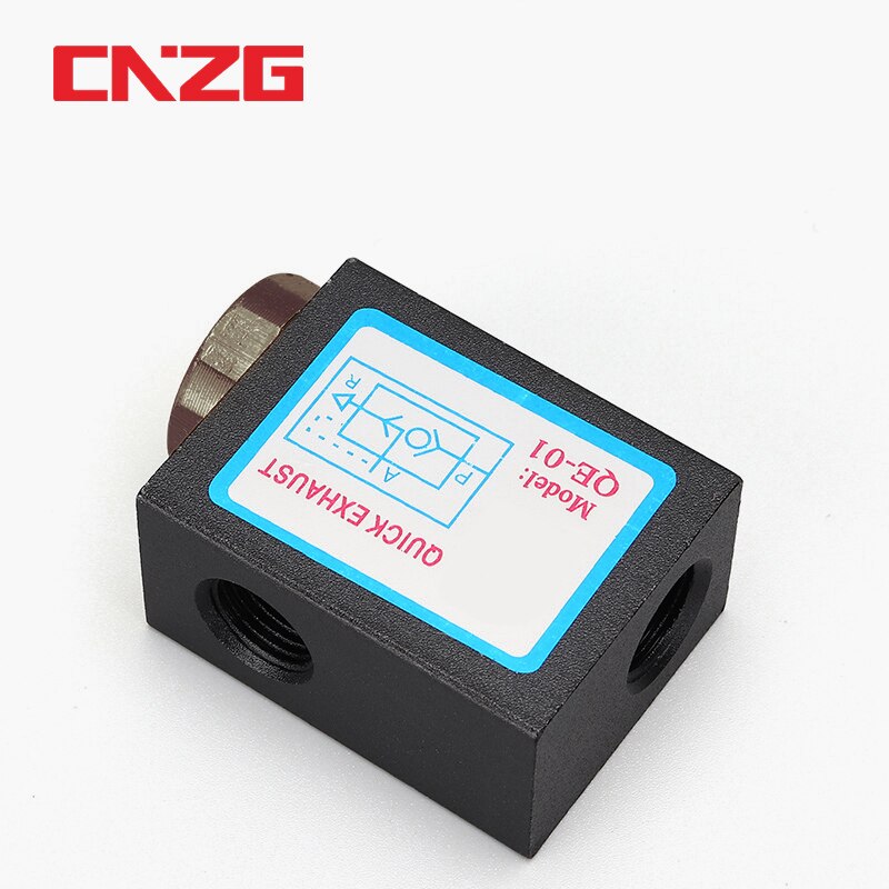 Pneumatic Air Quick Release Exhaust Valve QE-02/03/04 1/8 1/4 3/8 1/2 BSP Thread