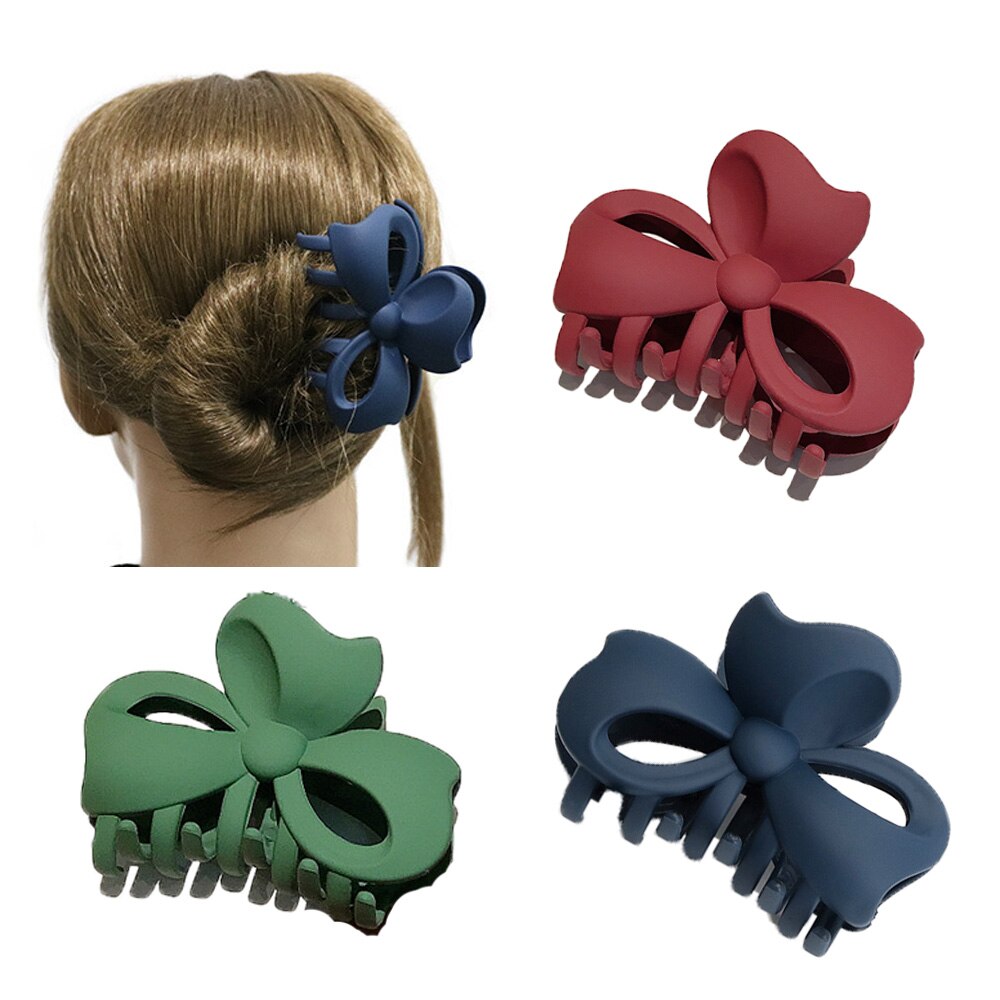 Klauw Clip Voor Vrouwen Stoere Zwarte Plastic Haar Klauw Grote Size Haar Klemmen Voor Haaraccessoires Voor Haar Thuis