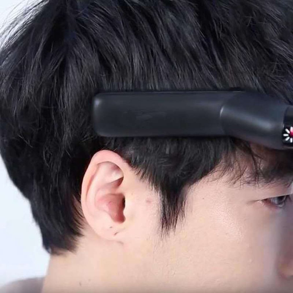 M'Styler Men'S Multi-Function Curly Hair Comb Anti-Scalding Styling Comb Fluffy Volume Straight Dual Personal Care