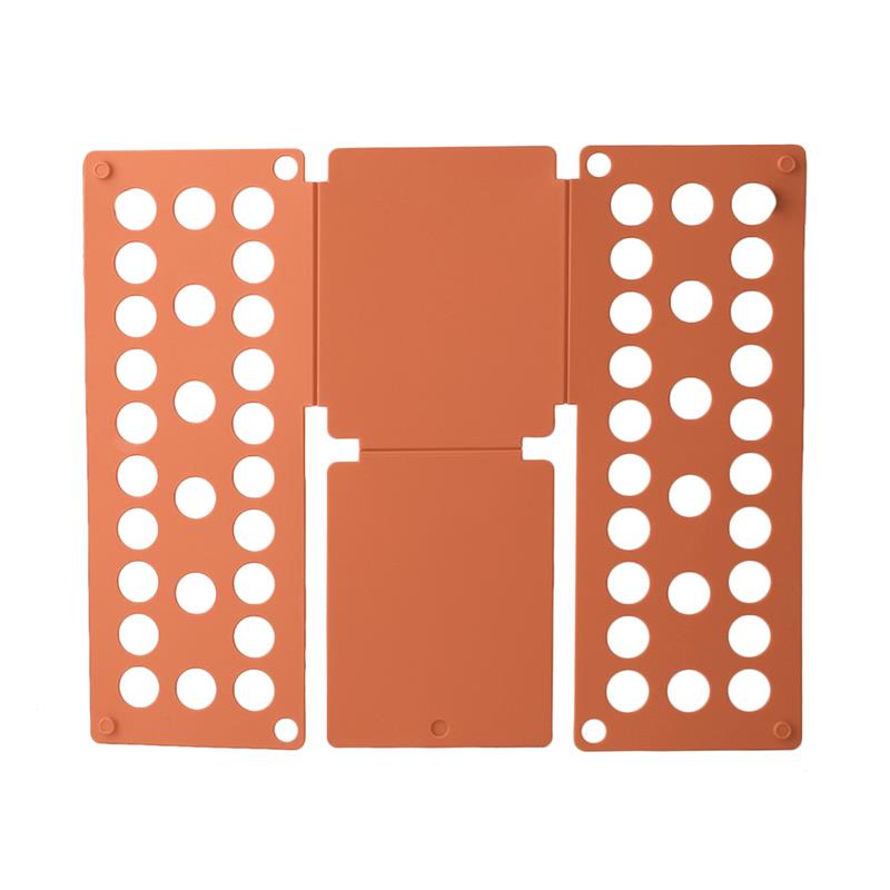 7 kleuren Quick Kind Kleding Vouwen Board Closet Organizer Kleding Mappen Boards Kleding Organizer Wasserij Thuis Opslag: orange