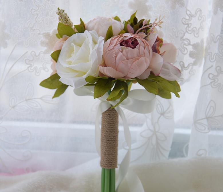 Bridesmaid, small bouquet, holding flowers wedding flower: green