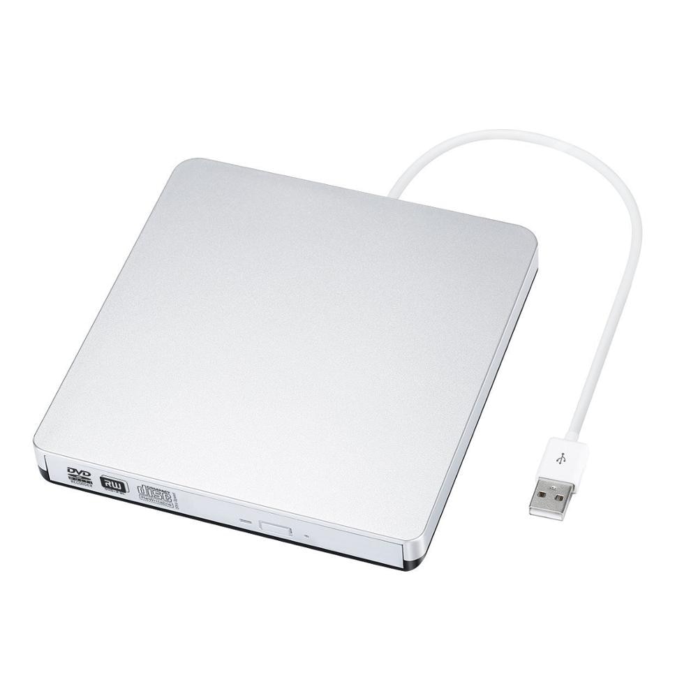 YiYaYo External CD Drive USB 2.0 DVD RW Burner Writer Optical Drive CD ROM Player for Windows 7/8/10/XP/Mac OS Laptop