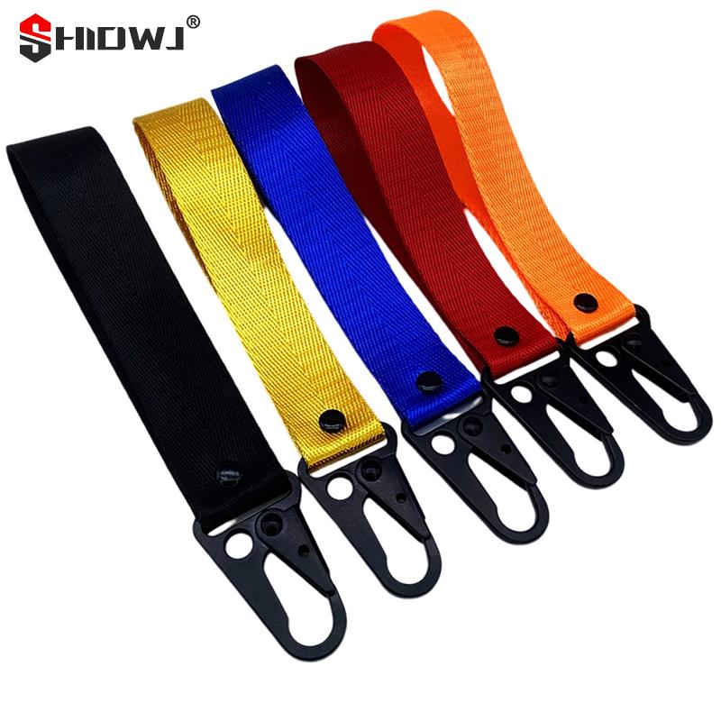 Universele Auto Sleutelhanger Lanyard Ophangriem Met Metalen Sleutelhanger Sleutelhanger Sleutelhanger Lanyard Voor Jdm Auto Motorfiets Sleutelhanger Sleutelhanger