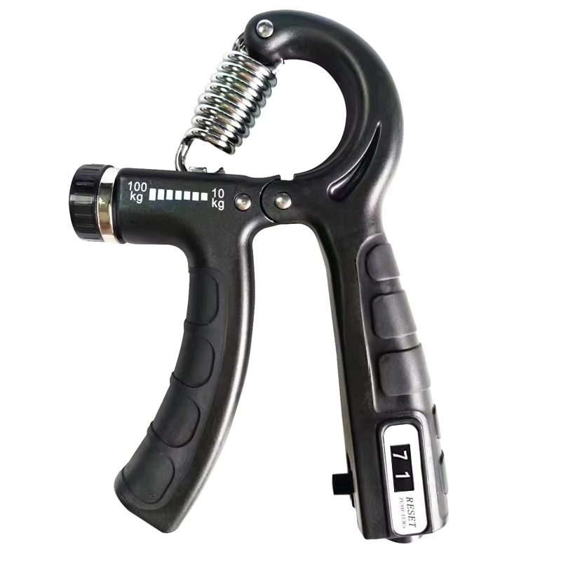 Renforceur de poignée réglable 5-60kg, entraîneur de poignée avec contre-poignet, avant-bras et exercice de main pour la Construction musculaire: Black