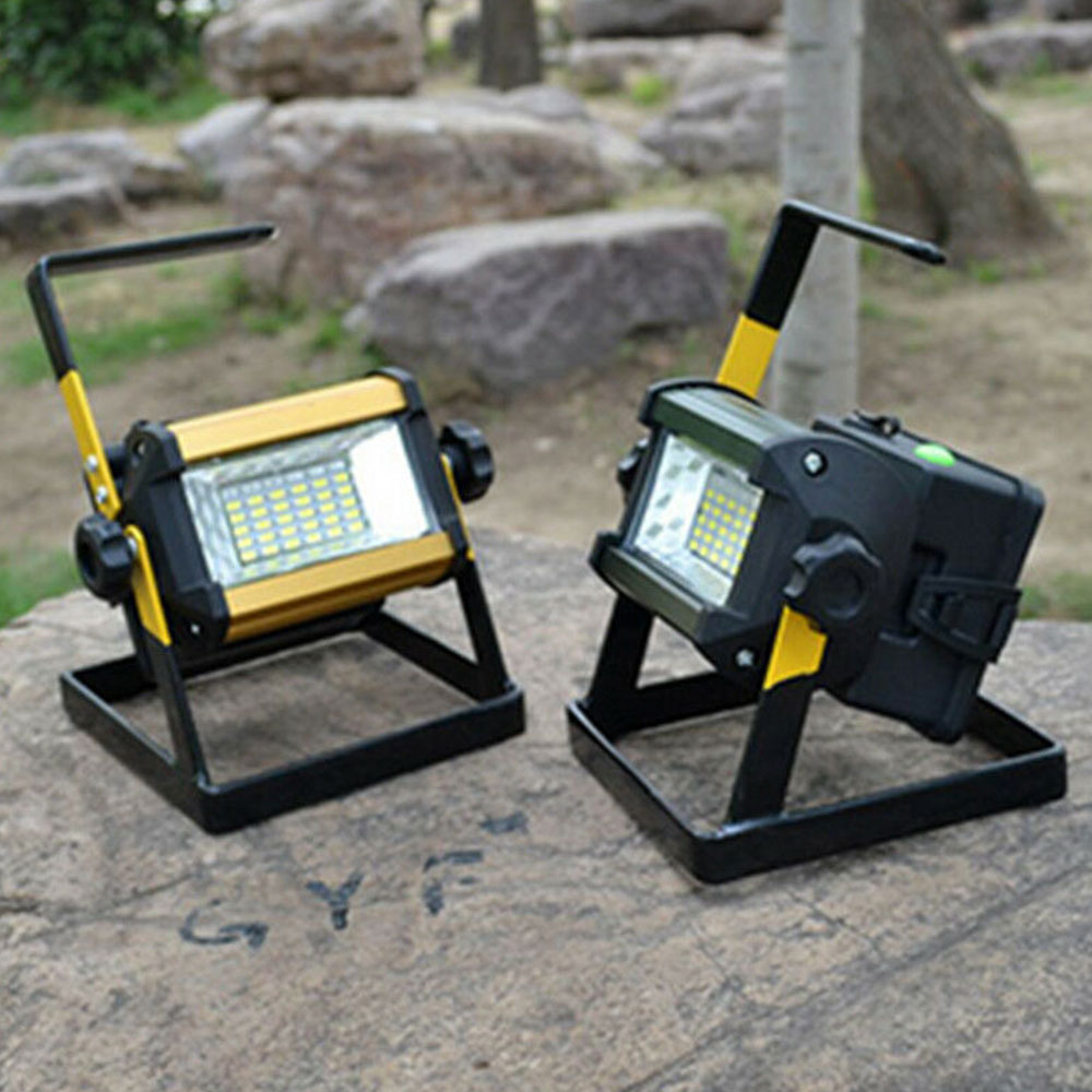 36 led genopladelig bærbar udendørs camping flood light spot arbejdslampe camping fiske lampe