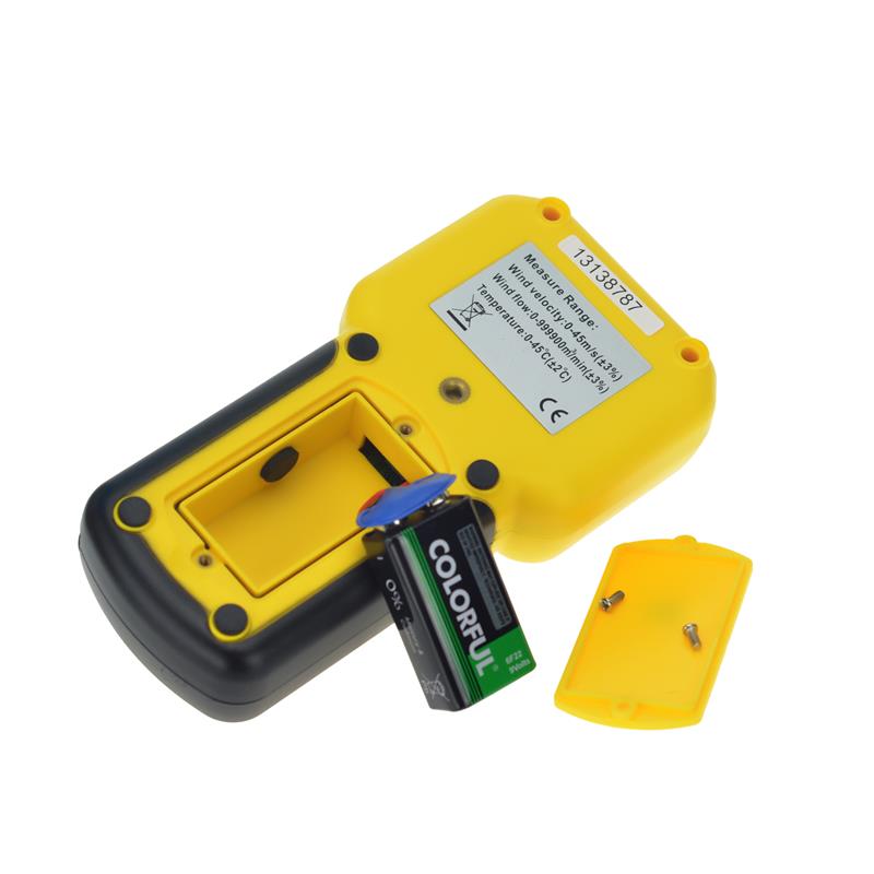 HP-836A Digital Anemometer wind meter Temperature RMP Meter USB Velocity Tester Handheld Tacometro Digital Anemometro