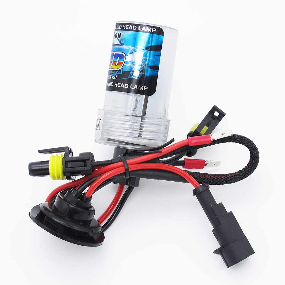 1pcs 35W 55W H1 Car Xenon Light Bulb 12V 3000K 4300K 5000K 6000K 8000K 10000K 12000K HID Xenon Lamp Auto Headlight