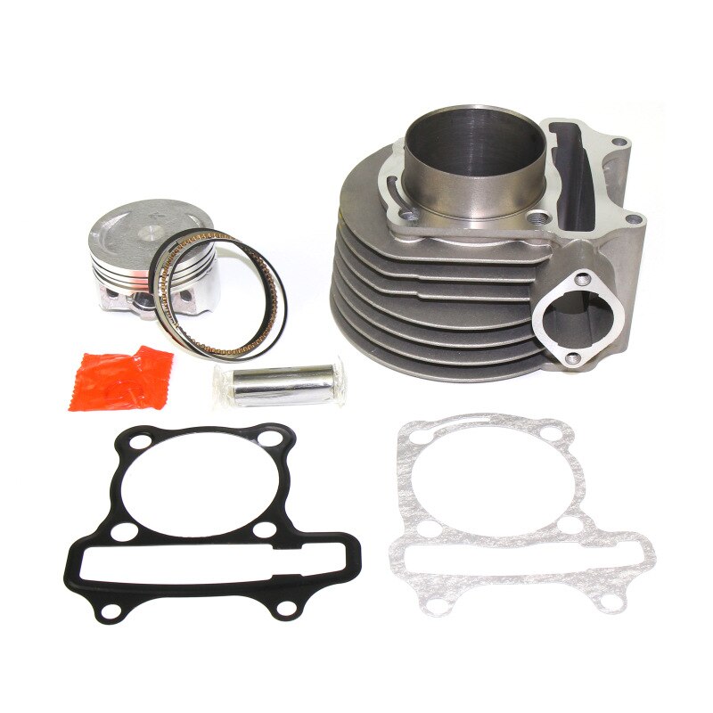 GY6 180cc 61Mm Scooter Big Bore Cilinder Kit Cilinderkop Assy Forfor 125cc/150cc GY6-1P52QMI/GY6-1P57QMJ