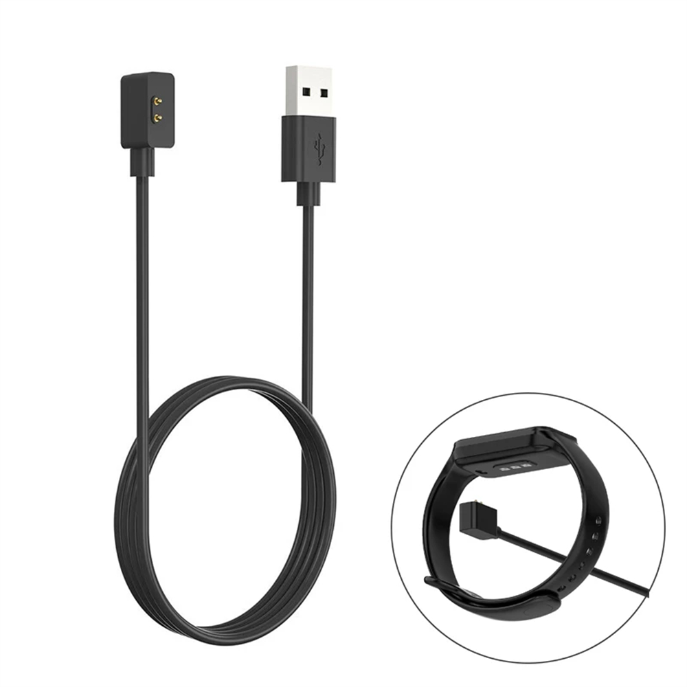 Cargador magnético USB para Xiaomi Mi Band 8, 7, 6, 5, 4, 3, 2, Cable de carga de reloj de pulsera de repuesto, equipo de Cable de carga para reloj inteligente