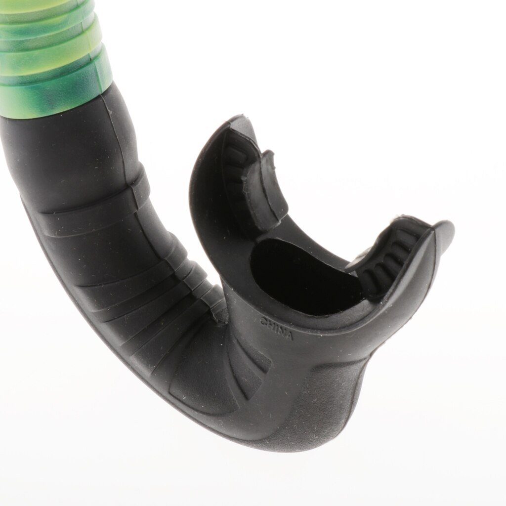 Boquilla de tubo de buceo de silicona, boquilla de tubo de respiración de esnórquel para natación