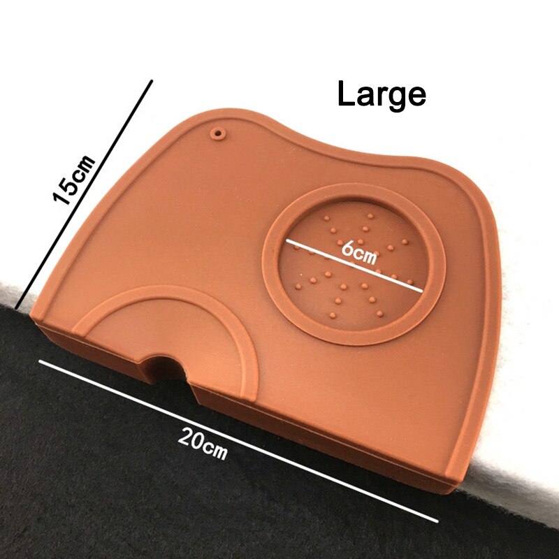 Silicone Coffee Tamper Mat Slip-Resistant Pad Home Coffee Tea Tools Espresso Tamper Mat JAN88