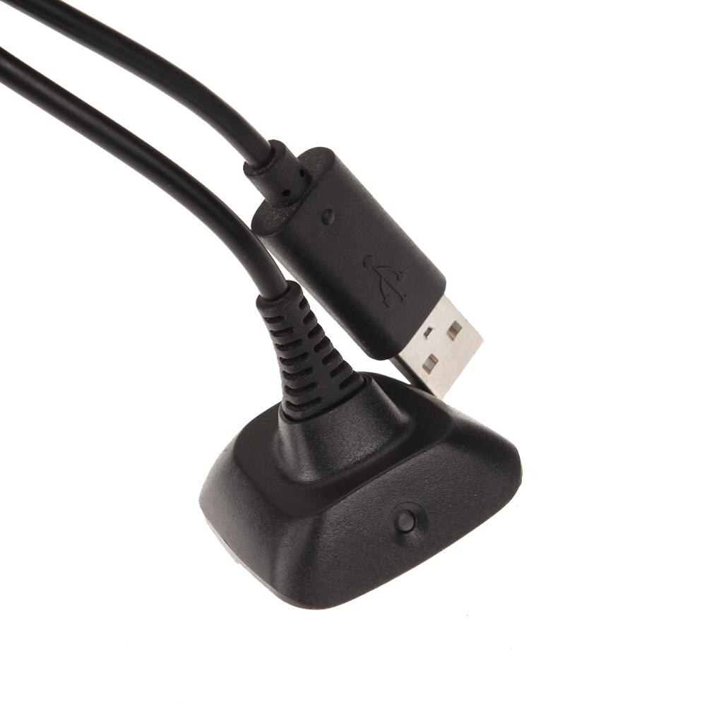 Cabo usb para carregar controle de xbox 360, para jogos sem fio, fonte de alimentação para joystick