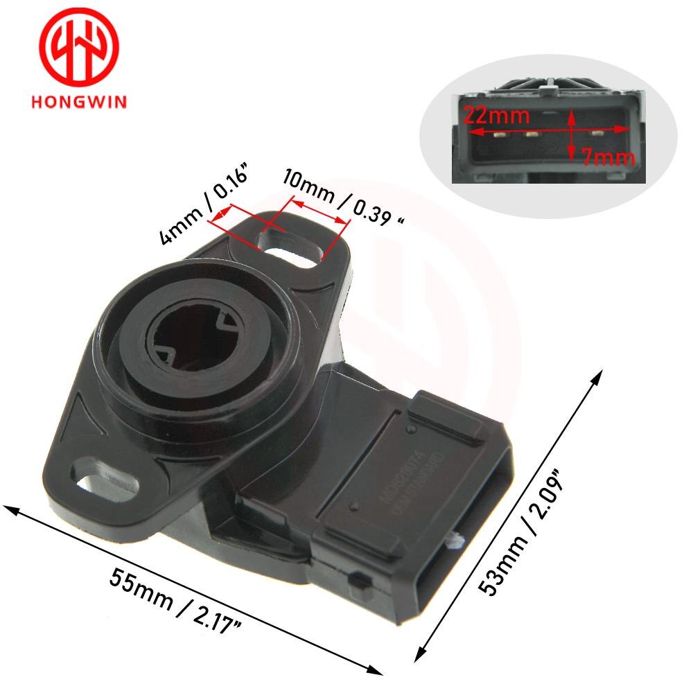 echt Nein. MD628074 Gaspedal Position Sensor TPS Sensor Passt MMitsubishi Lanzenträger Outlander Pajero 550515 J5645001 TH404 1580818