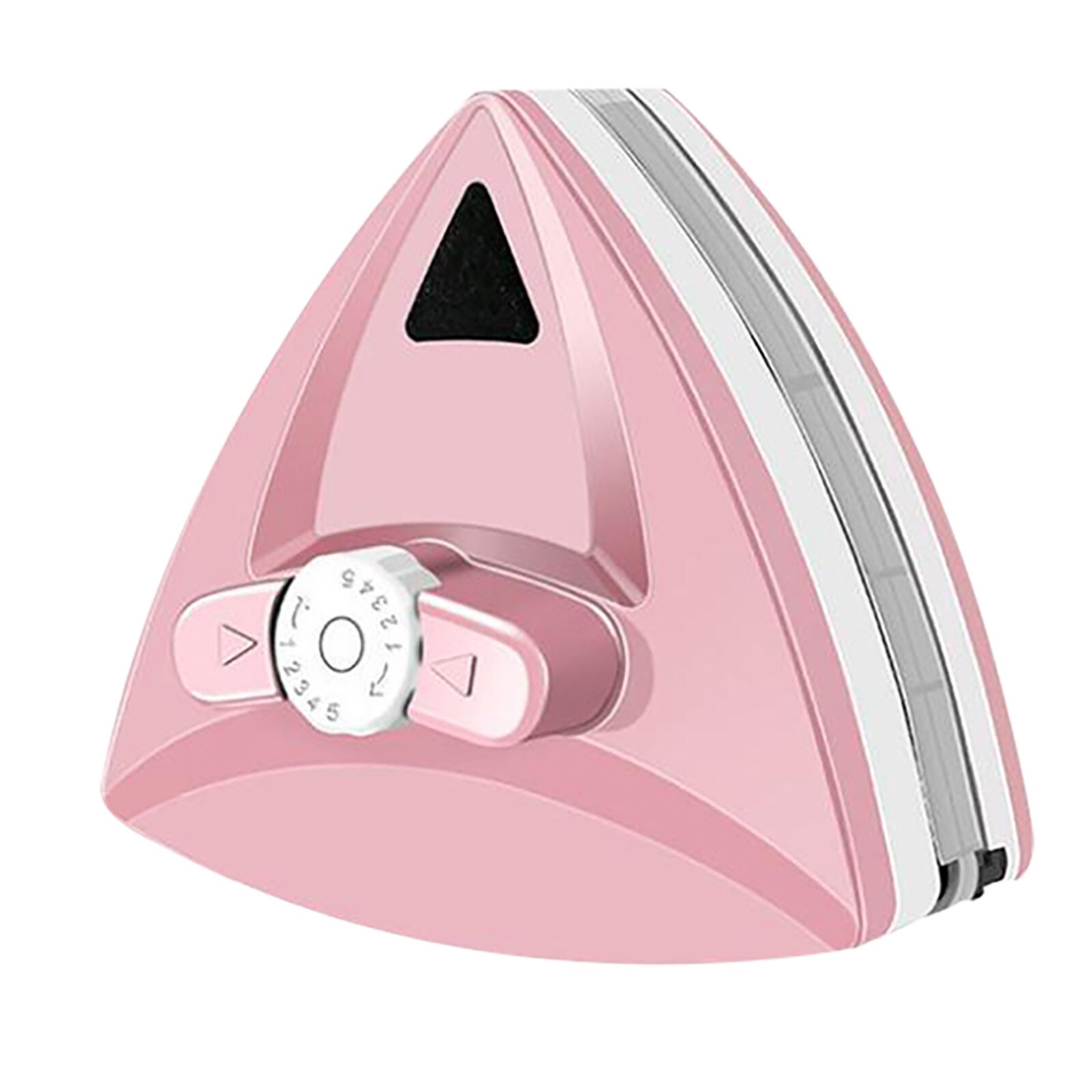 Limpiacristales magnético de doble cara para ventanas, cepillo de limpieza de ventanas, limpiador de vidrio, imanes, herramientas de limpieza del hogar #4: Rosa