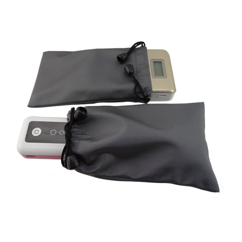 NEUE 180x110mm praktisch HDD Tasche Lagerung für USB Ladegerät USB Kabel Energie Bank Telefon Speicher Kasten fallen Grau