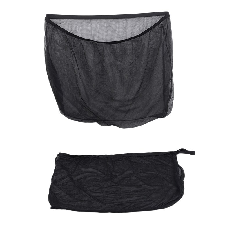 Auto raam schaduwdoek zwart gaas schaduw anti-muggen anti-ultraviolet bescherming raambekleding auto accessoires
