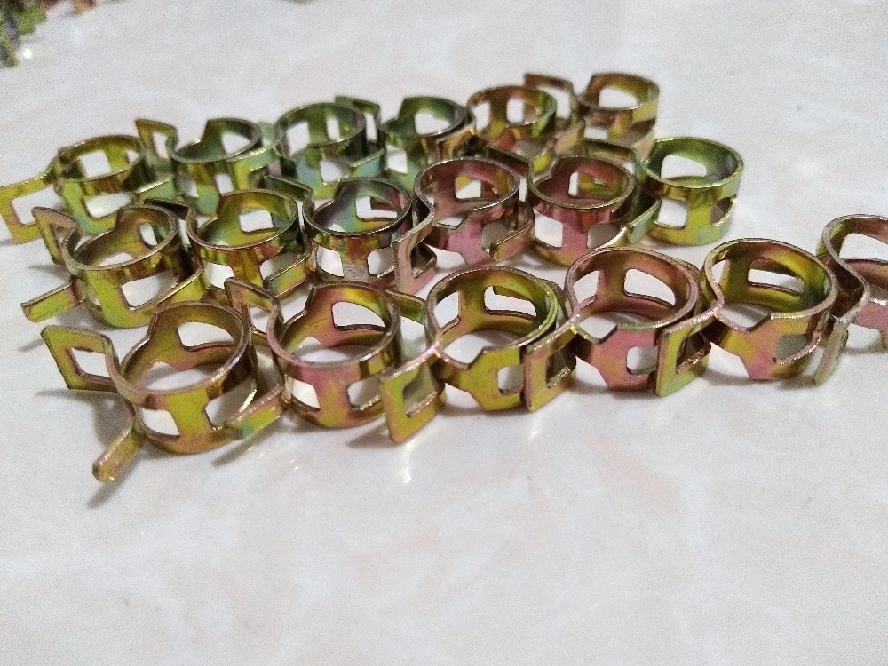100 STKS lente klem hoop klem Japanse slang klem slangklemmen automotive tubing clip M14 M15 M16 M17 M18 M19 M20 M21