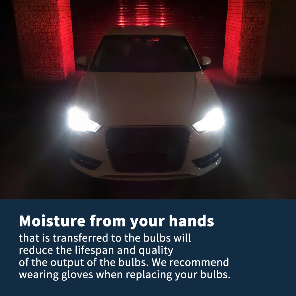 5500k-6000k 12V 100W Bulb 100W Xenon Super White High Main Beam Headlight Bulbs Quartz Car Light Bulb