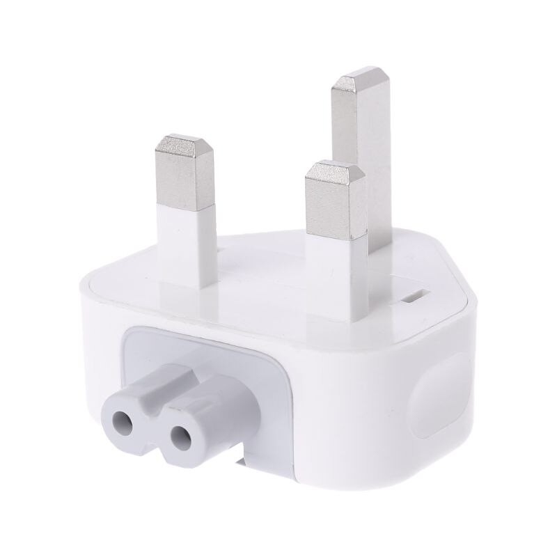 White UK AC Plug Power Charger Adapter For Apple iBook/MacBook M3GD