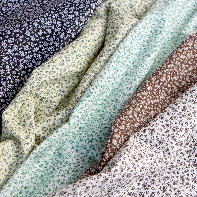 Kypert tyg blomma för lapptäcke serie 100%  bomullsmaterial tyg annat tyg enfärgat tryckt stycke varp vävd