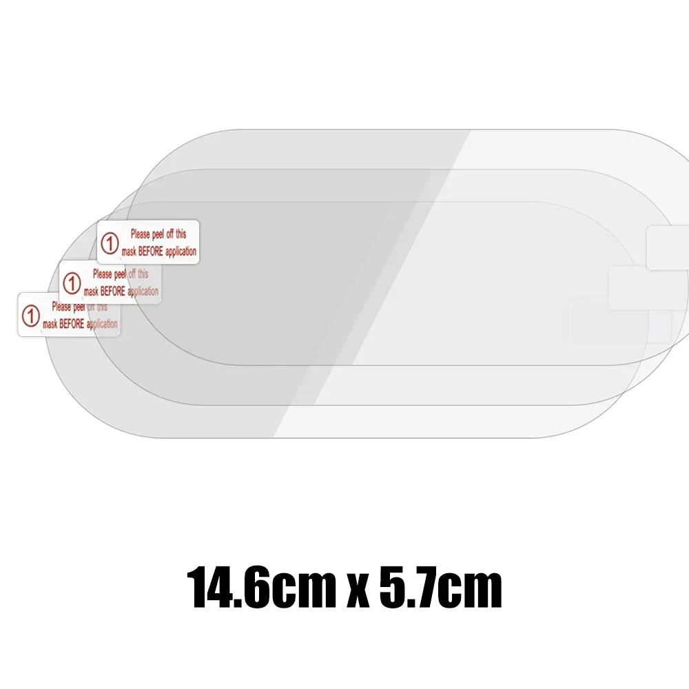 Auto Elektrostatische Aufkleber Auto transparent Nahtlose Windschutzscheibe doppelseitige Aufkleber Einfügen Film für Auto DVR Halfter Halterung Haken: Orange