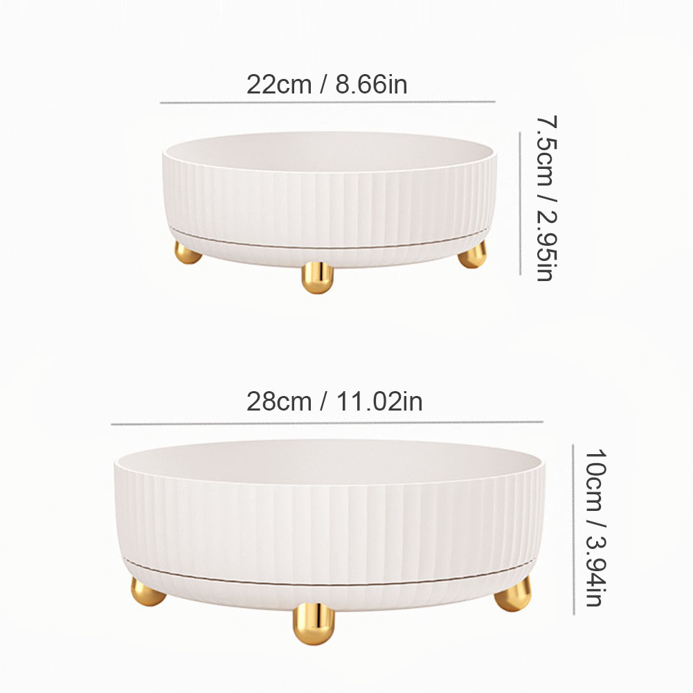 Estante de especias antideslizante con rotación de 360 grados, mueble de despensa, tocadiscos con contenedor de almacenamiento de Base ancha, organizador giratorio para condimentos de cocina