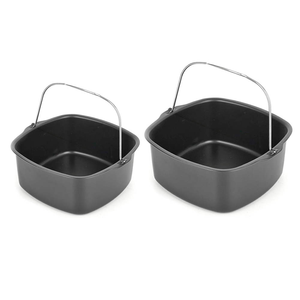 7 Inch/8 Inch Bread Loaf Pan Non-Stick Bread Toast Box Mold Round Cake Pan BPA Free for Baking Bread for Air Fryer Accessories